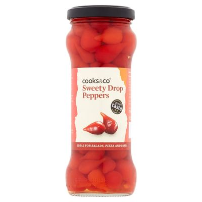 Cooks & Co | Sweety Drop Peppers | 1 x 235g (UK)