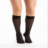 Relaxsan Basic 850P (2 Pairs - Black 3/L) Compression Socks for Women, Knee High Socks 22-27 mmHg view 3