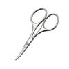 Motanar Nose Hair Trimmer Scissors-3.4' Round Tip Scissors For Ear Eyebrow Beard Mustache Trimming - Multi Purpose Round Personal Beauty Hair Care Tool For Men Women And Baby (Silver Curved Blades) view 3
