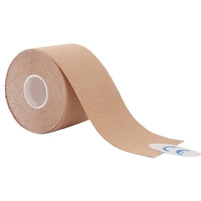 Alomejor Injury Muscle Taping Adhesive Bandage Wrap Rolls Stretch Self-Adherent Tape for Sports Wrist Ankle 5cm*5m(Skin Color)