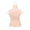 KayJery Oil-free Silicone Breast Forms/Half body Wearable Breast False Boobs, for Crossdresser Transgender Costume, CDEG Cup,IvoryWhite,C view 4