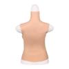 KayJery Oil-free Silicone Breast Forms/Half body Wearable Breast False Boobs, for Crossdresser Transgender Costume, CDEG Cup,AsianYellow,E view 4