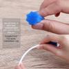 30Pcs Disposable Medical Sponge Swabs - Oral Care Tool for Tooth and Mouth Cleaning, Soft Sponge Sticks for Effective Hygiene (Blue) view 2
