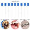30Pcs Disposable Medical Sponge Swabs - Oral Care Tool for Tooth and Mouth Cleaning, Soft Sponge Sticks for Effective Hygiene (Blue) view 3