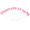 30PCS Disposable Mouth Swabs for Oral Care, Soft Pink Cleaning Sponge Sticks for Teeth Hygiene, Ideal for Elderly and Sensitive Gums view 1