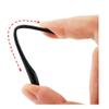 2 Pairs TR Material Eyeglasses Replacement Accessories Ear Anti-Slip Holder Temple Tips Ear Pads Tube Eyewear Retainers Comfort Replacement Tips for Thin Metal Eyeglass Legs(Pink) view 3