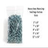 TP4U - Pack of 100 Heavy Duty Bags 9'' x 14'' Gauge 300g Multipurpose Extra Strong Grip Seal Zip Lock Reusable Resealable Clear Plastic Polythene Bags (9'' x 14'') view 2