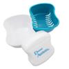 Denture Bath & Silicone Toothbrush for Valplast Flexible Dentures ~ Storage Container & Brush (Blue Bath, Blue Brush) view 2