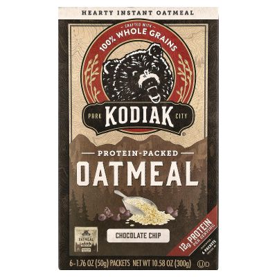 Kodiak Cakes - Oatmeal Chocolate Chip Packets -6x1.76oz