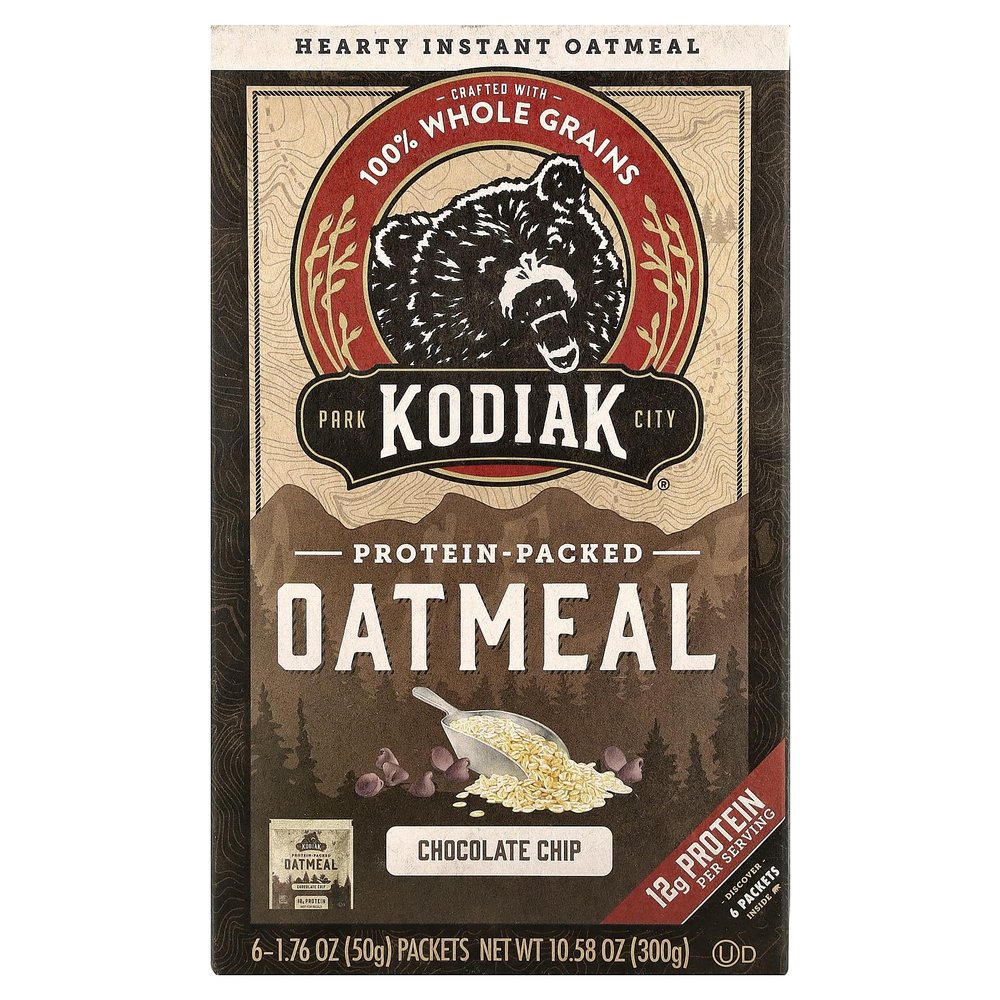 Kodiak Cakes - Oatmeal Chocolate Chip Packets -6x1.76oz
