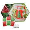 Acorus Christmas Tea Set, Natural Fruit and Herbal Tea Gift Set Christmas, 60 Tea Bags Individually Wrapped, Large Herbal Fruit Tea Selection Box, 6 Flavors in Xmas Tea Box, Tea Gifts for Tea Lovers view 1