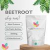 Beetroot Tablets 1600mg | High Strength Beetroot Extract Supplement | for Blood Pressure, Muscle Health & Immune System | Vegan | Soul Nutrients view 3