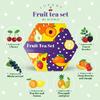 ACORUS - Fruit Luxury Tea Set - Fruit and Herbal Tea Gift Set of 6 Assorted Flavoured Teas in a Beautiful Gift Box 60 Individually Wrapped Bags Perfect for Hot or Iced Drinks view 2