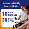 Lovebug Probiotics for Gut Health - 30 Billion CFU Formula with Prebiotic - 10 Strain Lactobacillus & Bifidobacterium Bio Culture Complex - Advanced Strength to Support Daily Gut Flora- 1 Month Supply view 2
