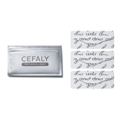 Bundle Offer - 3 Pack of 3 Electrodes for Cefaly Migraine Device II & Dual