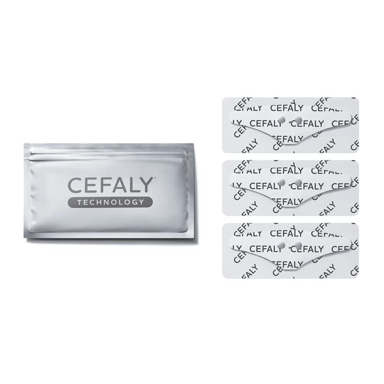 Bundle Offer - 3 Pack of 3 Electrodes for Cefaly Migraine Device II & Dual