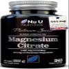 Magnesium Citrate 1480mg - 240 Vegan Capsules - 4 Month Supply - Providing 444mg Elemental Mag - Capsules not Tablets - High Strength Supplement - Made in The UK - Nu U Nutrition view 1
