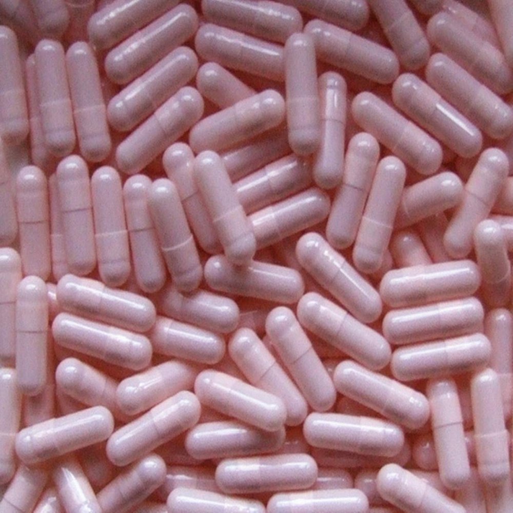 200 HPMC Vegetarian Vege Pink Capsules Size 00 Size00 vagan