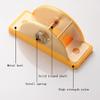 Wall-mounted Folding Shower Stool, Non-slip Heavy Duty Shower Chair, Suitable For Elderly People With Mobility Problems, Corridor Rest Bench, Yellow, White view 4