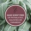 Premium Pure Sage Energy Cleansing Candle | Natural Soy Wax & Cotton Wick | Paraffin Free | 35 Hour Burn Time | House Clearing & Negativity Protection view 3