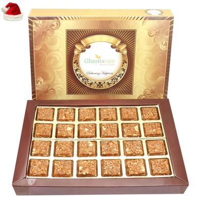 Ghasitaram Gifts Christmas Gifts Granola Bites 24 pcs 480 GMS Box