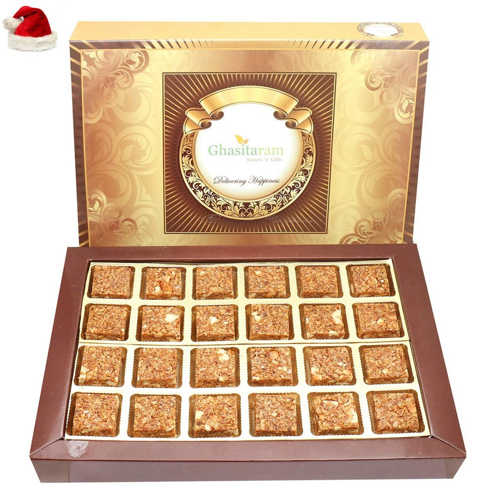 Ghasitaram Gifts Christmas Gifts Granola Bites 24 pcs 480 GMS Box