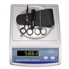 3pcs/set Beard Mustache Scissors and Comb Kit for Grooming and Trimming Facial Hair Mini Nose Scissors Portable Mustache Comb Male's Beard Care Products(black) view 3