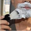 1pc Badger Hair Shaving Brush Hand Crafted Shaving Brush Beard Brushes with Metal Resin Handle Male's Luxury Professional Hair Salon Tool(black) view 3