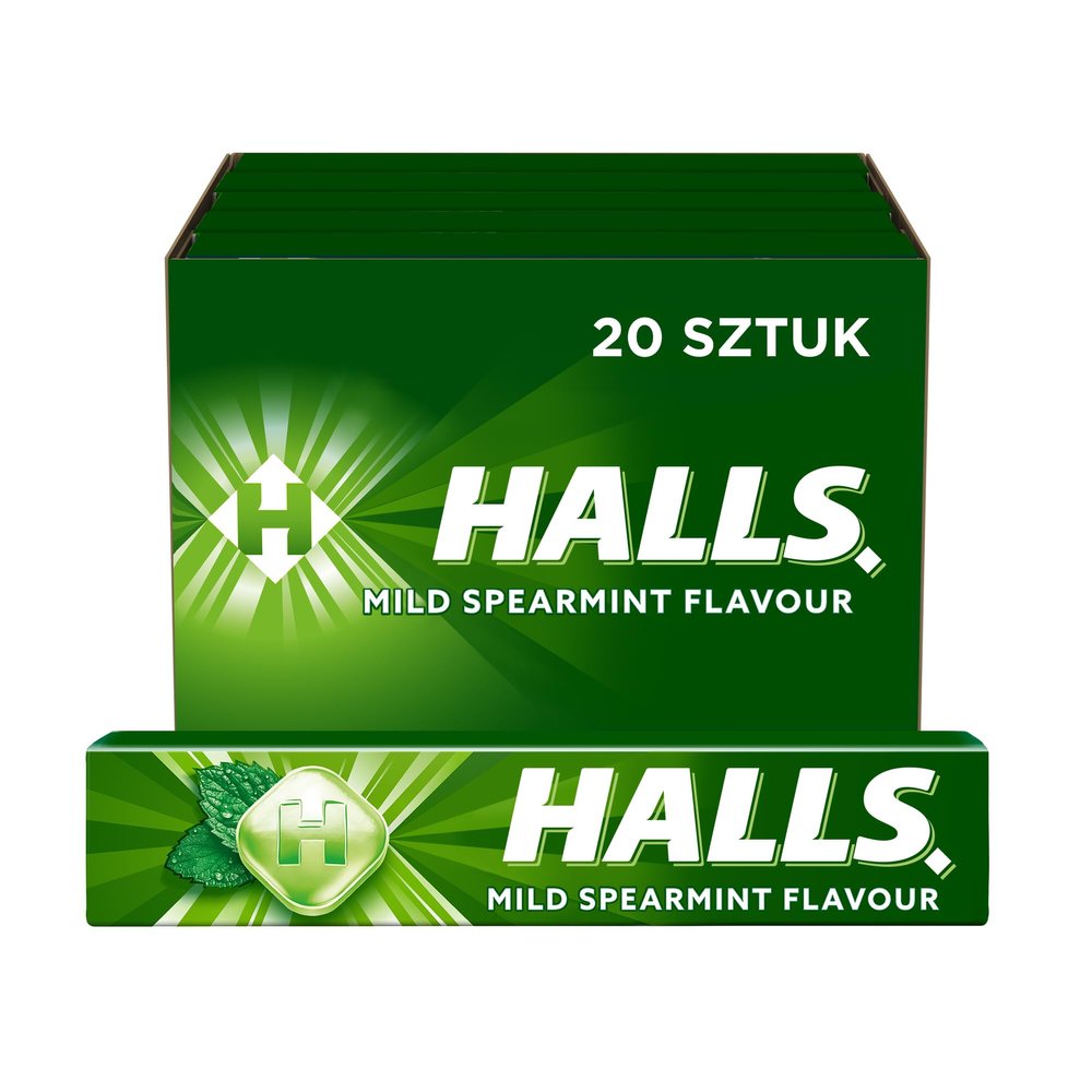 MILD SPEARMINT HALL FLAVOUR 10 BARS