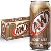 A & W Root Beer 355ml Cans (2 X 12 Pack) - Total 24 Cans view 1
