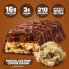 Fit Crunch Snack Size Protein Bar 9 Bars Chocolate Chip Cookie Dough view 3