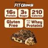 Fit Crunch Snack Size Protein Bar 9 Bars Chocolate Chip Cookie Dough view 4