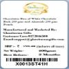Ghasitaram Gifts Christmas Gifts Christmas Chocolates Box of White Chocolate Bark 200 GMS and Almonds 200 GMS Pouch view 2