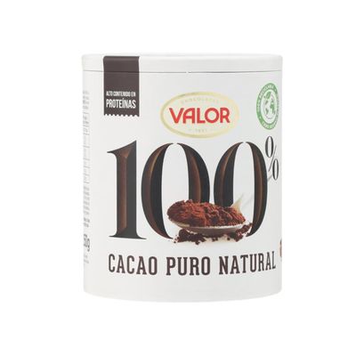 Valor - Cacao puro natural 100% soluble en polvo. Sin Azcares Aadidos. Sin glten. Intenso sabor y aroma. 100% Natural. Sol