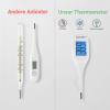 Talking Fever Thermometer, Digital Thermometer, Senior Thermometer for the Blind or those with Visual Impairment: Temperature readout & flexible tip. view 2
