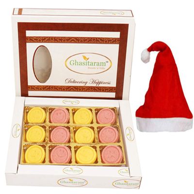 Ghasitaram Gifts Christmas Gifts Christmas Chocolates Smiley Chococlates 12 pcs 60 GMS