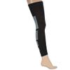 Tbest Leg Sleeve,1pc Calf Long Sleeve Non slip Support Sleeve Elastic Leg Compression Support Black, Blue, Red (optional)(M Black) view 2