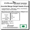 Ghasitaram Gifts Christmas Gifts - Assorted Mango Delight Sweets 24 pcs 650 GMS view 2