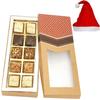 Ghasitaram Gifts Christmas Gifts - 10 pcs Assorted Bites Kraft Box 250 GMS view 1