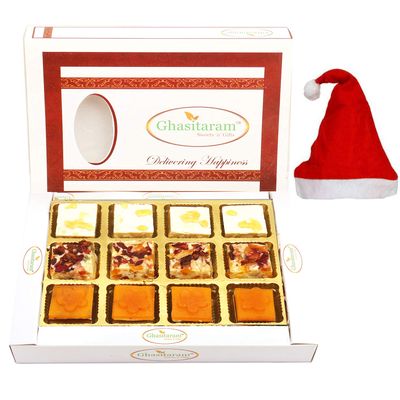 Ghasitaram Gifts Christmas Gifts - Choco Honey and Mango Delight Sweets 12 pcs 300 GMS
