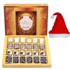 Ghasitaram Gifts Christmas Gifts - Assorted Chocolate Dryfruit Delight Sweets 24 pcs 600 GMS view 1