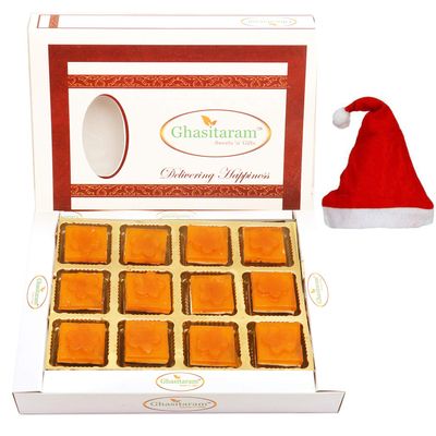 Ghasitaram Gifts Christmas Gifts - Mango Layers Delight 12 pcs 300 GMS
