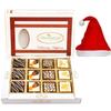 Ghasitaram Gifts Christmas Gifts - Assorted Chocolate Dryfruit Delight Sweets 12 pcs 300 GMS