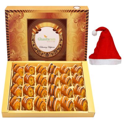 Ghasitaram Gifts Christmas Gifts - Mango Roll Delight 24 pcs 720 GMS