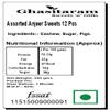 Ghasitaram Gifts Christmas Gifts - Assorted Anjeer Sweets 12 Pcs 300 GMS view 2