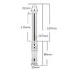Shower Enema Hose and Nozzle System W/ 5ft Handheld Shower Hose for Douche Colonic Cleanse Kit view 2
