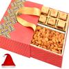 Ghasitaram Gifts Christmas Gifts - 2 Part Almonds and Baked Anjeer Bites Bag Box 250 GMS view 1