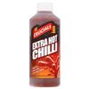 Crucials Extra Hot Chilli Squeezy Sauce 500ml (Pack of 3) view 1