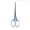 SHINING CROWN 4 Inches Premium Nose Hair Safety Scissors, Safety Blades with Rounded Tip for Trimming Kid's Nails, Facial Hair, Ear Hair, Eyebrow view 3