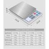 LHHL 0.01g/3kg Digital Kitchen Scale Lab Electronic Balance High Precision For Jewelry Gold Home School With LCD Peeling Zero Count Function (Color : White, Size : 600g/0.01g) view 4